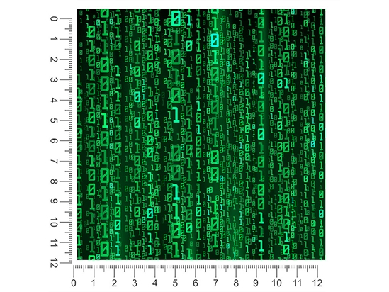 Green Matrix Technology Vehicle Wrap Scale