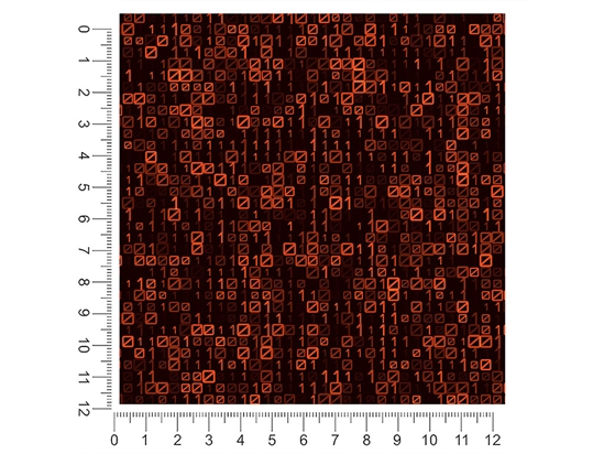 Orange Matrix Technology Vehicle Wrap Scale