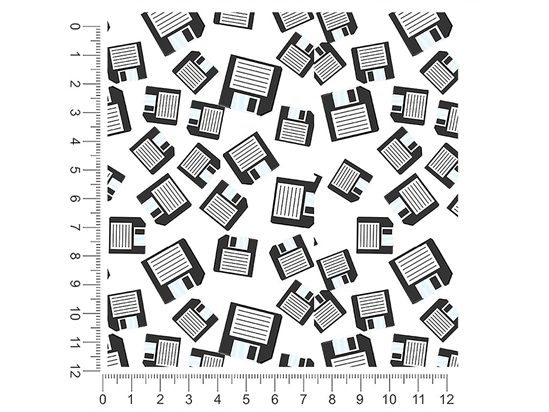 Classic Floppys Technology Vehicle Wrap Scale