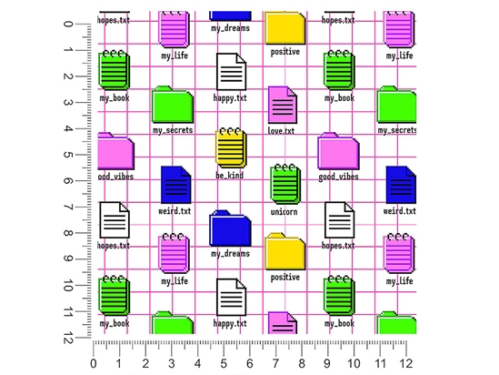 Personal Files Technology Vehicle Wrap Scale