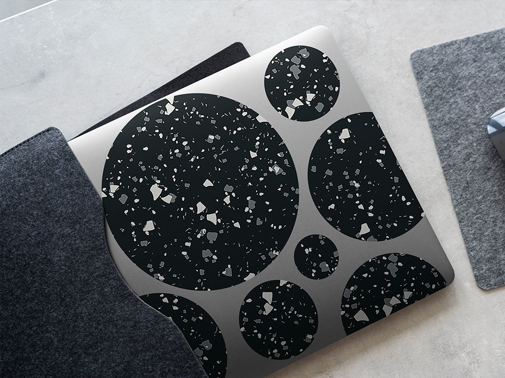 Galassia Terrazzo Stone DIY Laptop Stickers