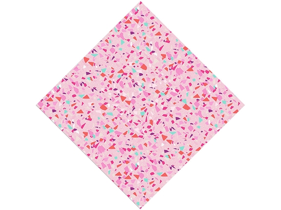 Rosa  Terrazzo Vinyl Wrap Pattern