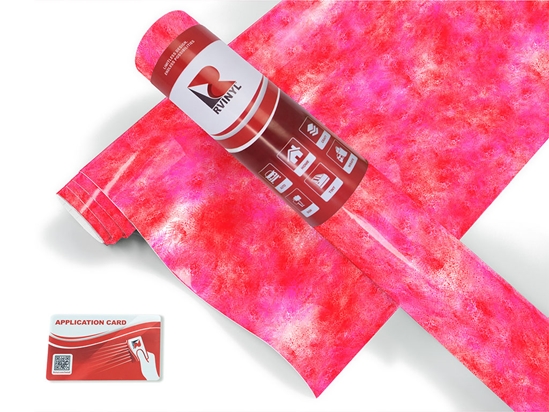 Passionate Rose Tie Dye Craft Vinyl Roll