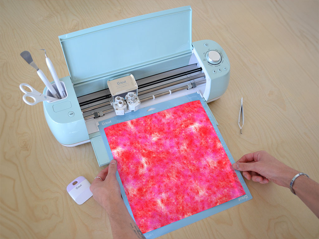 Passionate Rose Tie Dye Cricut Compatible Vinyl