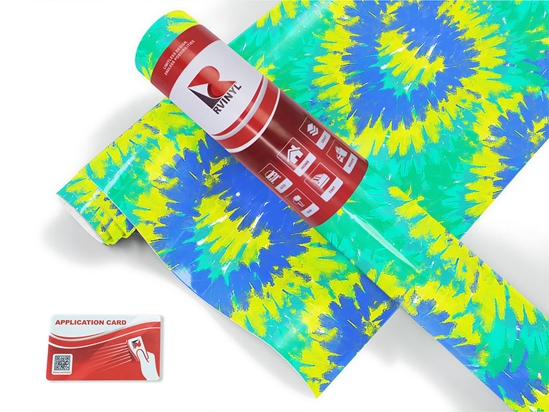 Prismatic Playground Tie Dye Craft Vinyl Roll