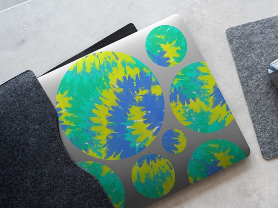 Prismatic Playground Tie Dye DIY Laptop Stickers