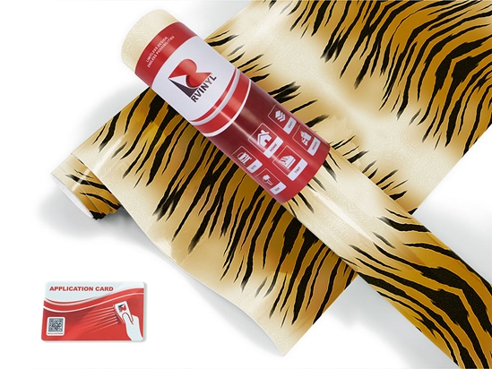 Dojo Tiger Animal Print Craft Vinyl Roll