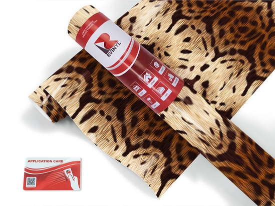 Tortoise Tiger Animal Print Craft Vinyl Roll