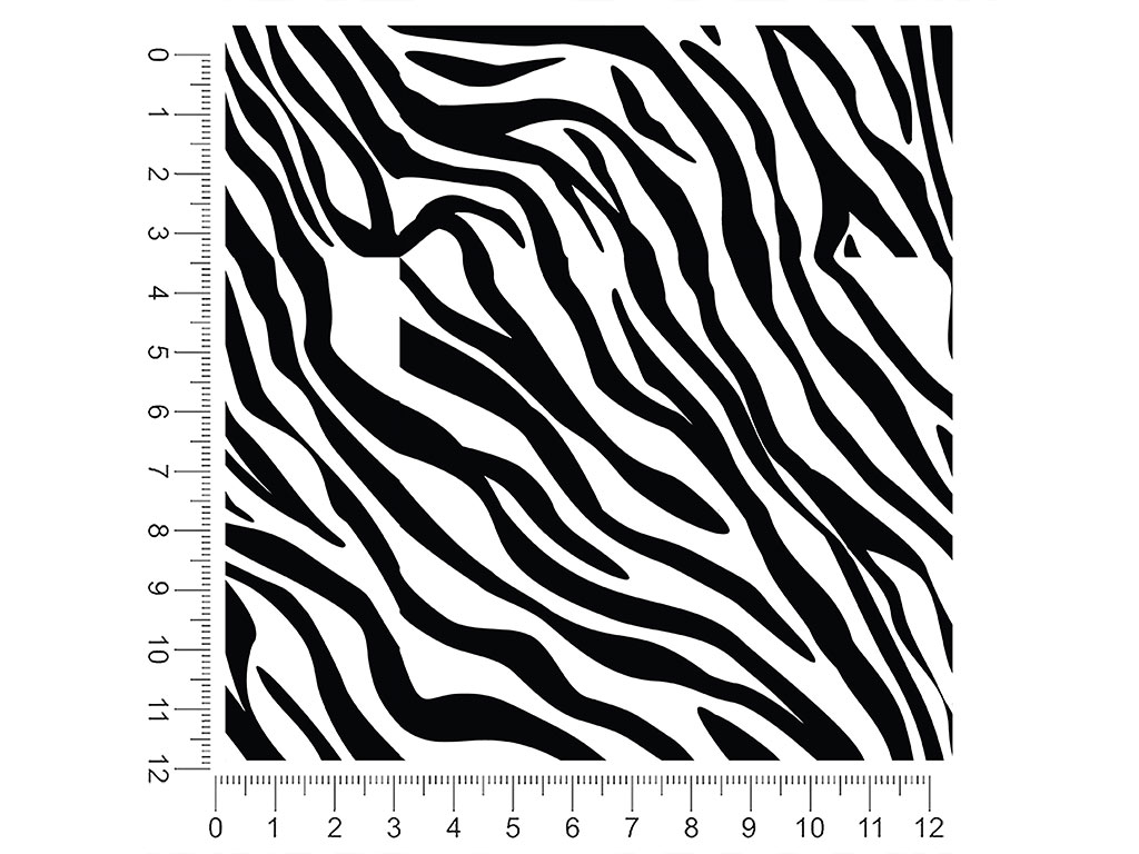 White Tiger Animal Print 1ft x 1ft Craft Sheets