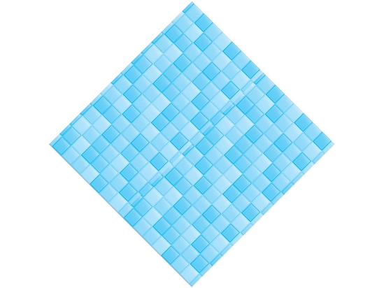 Blue Tile Vinyl Wrap Pattern