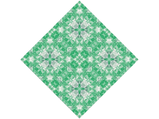 Emerald Tile Vinyl Wrap Pattern