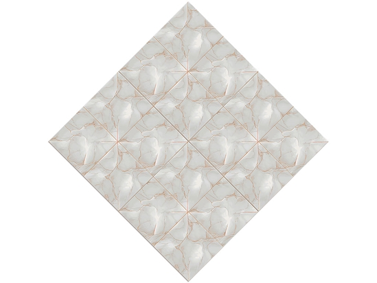 Cream Deviations Tile Vinyl Wrap Pattern