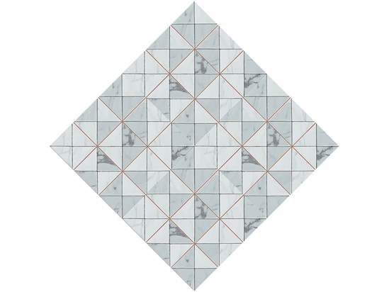 Grey Diamonds Tile Vinyl Wrap Pattern