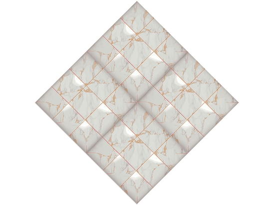 Peach Square Tile Vinyl Wrap Pattern