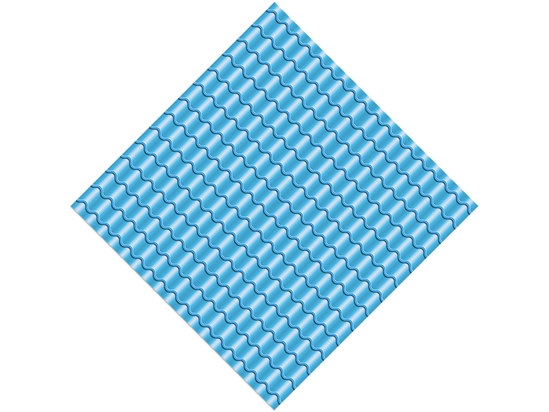 Blue Tile Vinyl Wrap Pattern