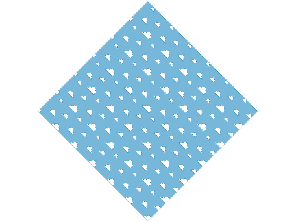 Cloudy Skies Toy Room Vinyl Wrap Pattern