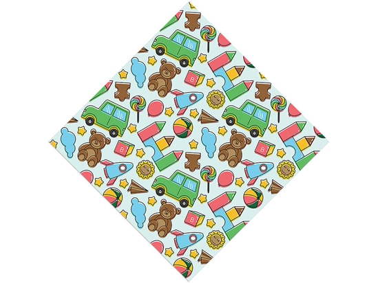 Playroom Fun Toy Room Vinyl Wrap Pattern