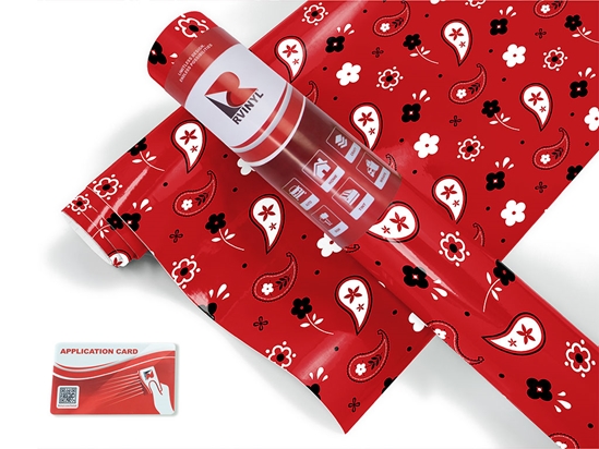 Red Kerchief Toy Room Craft Vinyl Roll