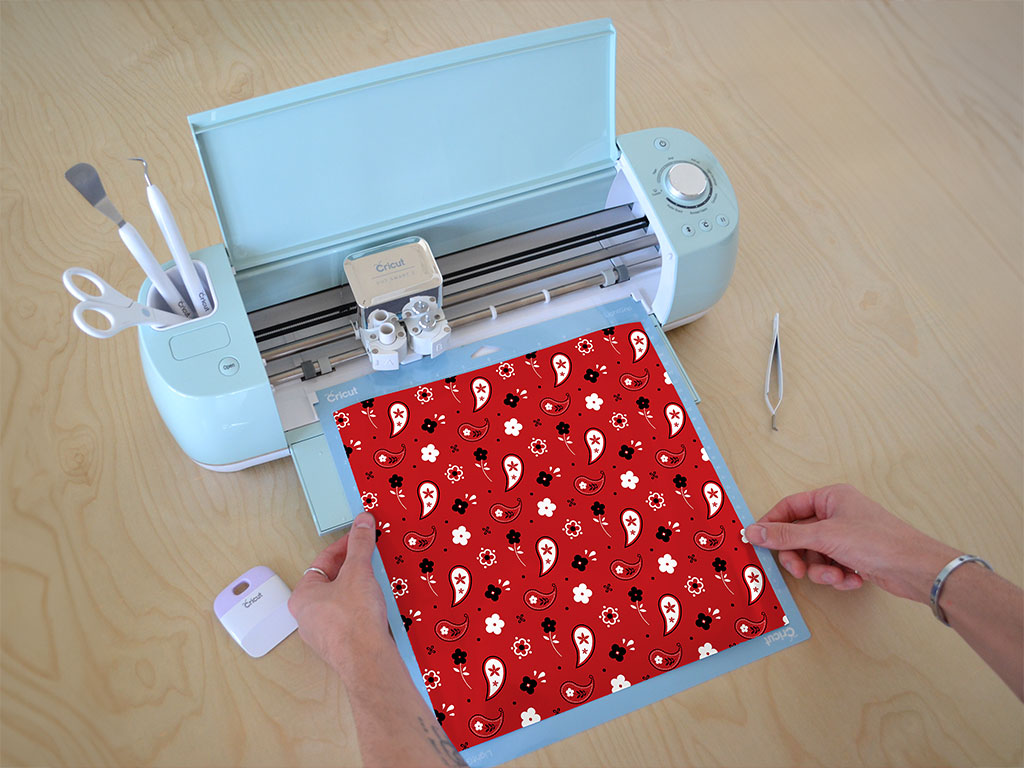 Red Kerchief Toy Room Cricut Compatible Vinyl