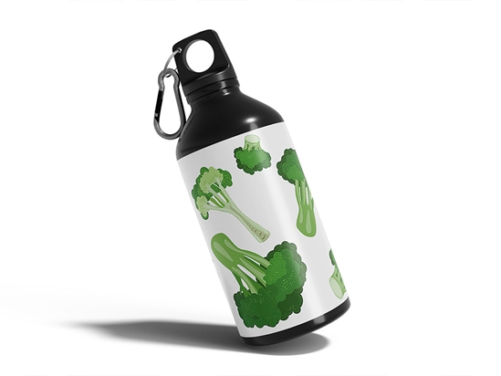 Broccolini Bonanza Vegetable Water Bottle DIY Stickers
