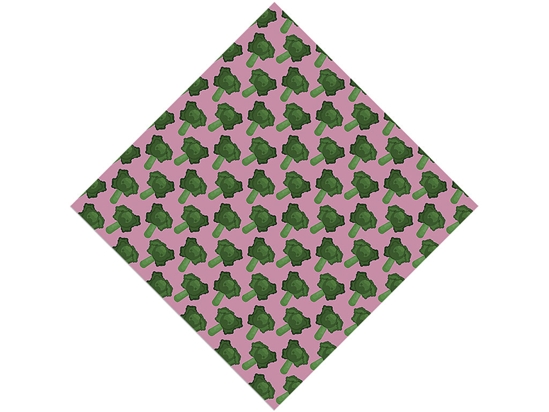 Purple Sprouting Vegetable Vinyl Wrap Pattern