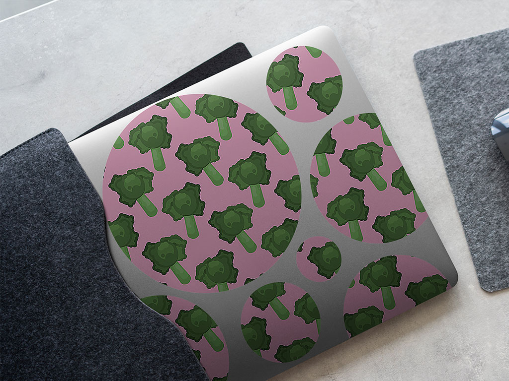 Purple Sprouting Vegetable DIY Laptop Stickers