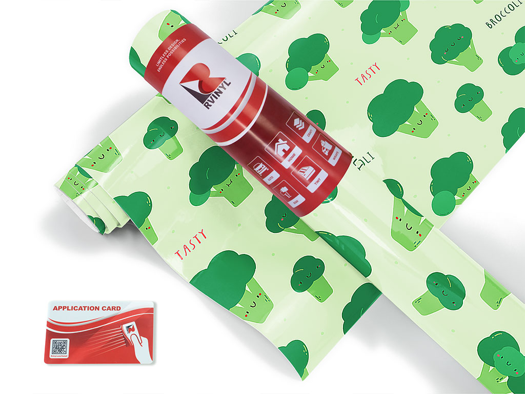 Sweet Greens Vegetable Craft Vinyl Roll