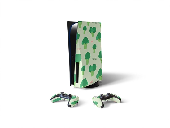 Sweet Greens Vegetable Sony PS5 DIY Skin