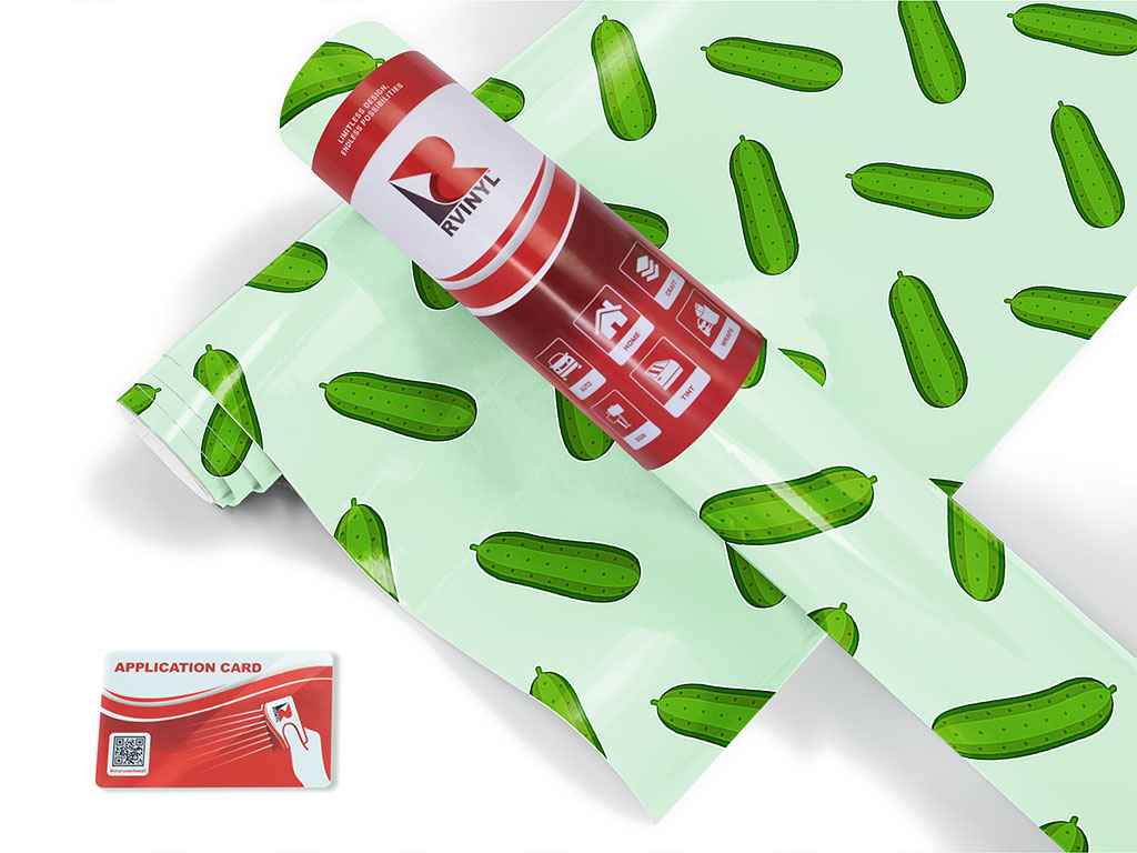 Munching Muncher Vegetable Craft Vinyl Roll