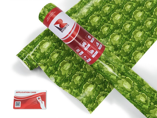 Boston Butterhead Vegetable Craft Vinyl Roll