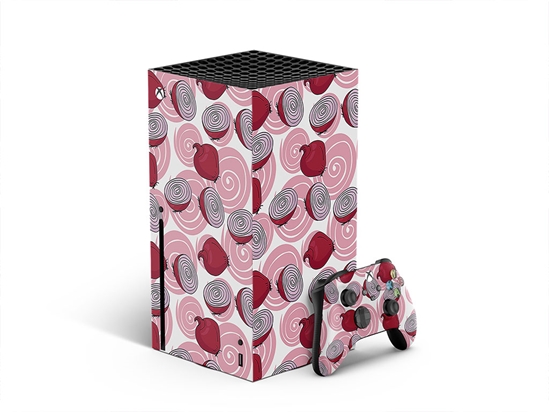 Red Burgermaster Vegetable XBOX DIY Decal