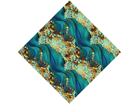 Sandy Stream Water Vinyl Wrap Pattern