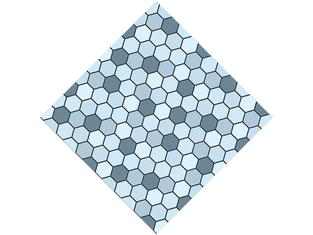 Watery Tiles Water Vinyl Wrap Pattern