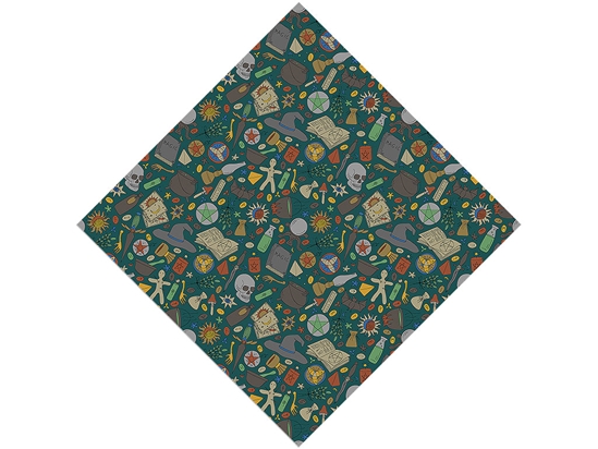 Green Snips Witch Vinyl Wrap Pattern