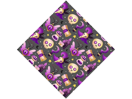 Mystic Eyes Witch Vinyl Wrap Pattern