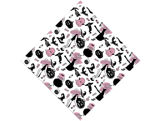 Wiccan Hipster Witch Vinyl Wrap Pattern