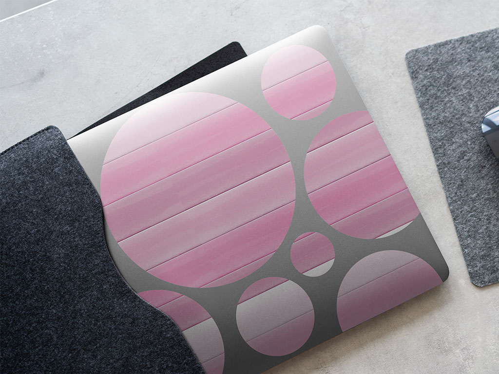 Blush Gradient  DIY Laptop Stickers