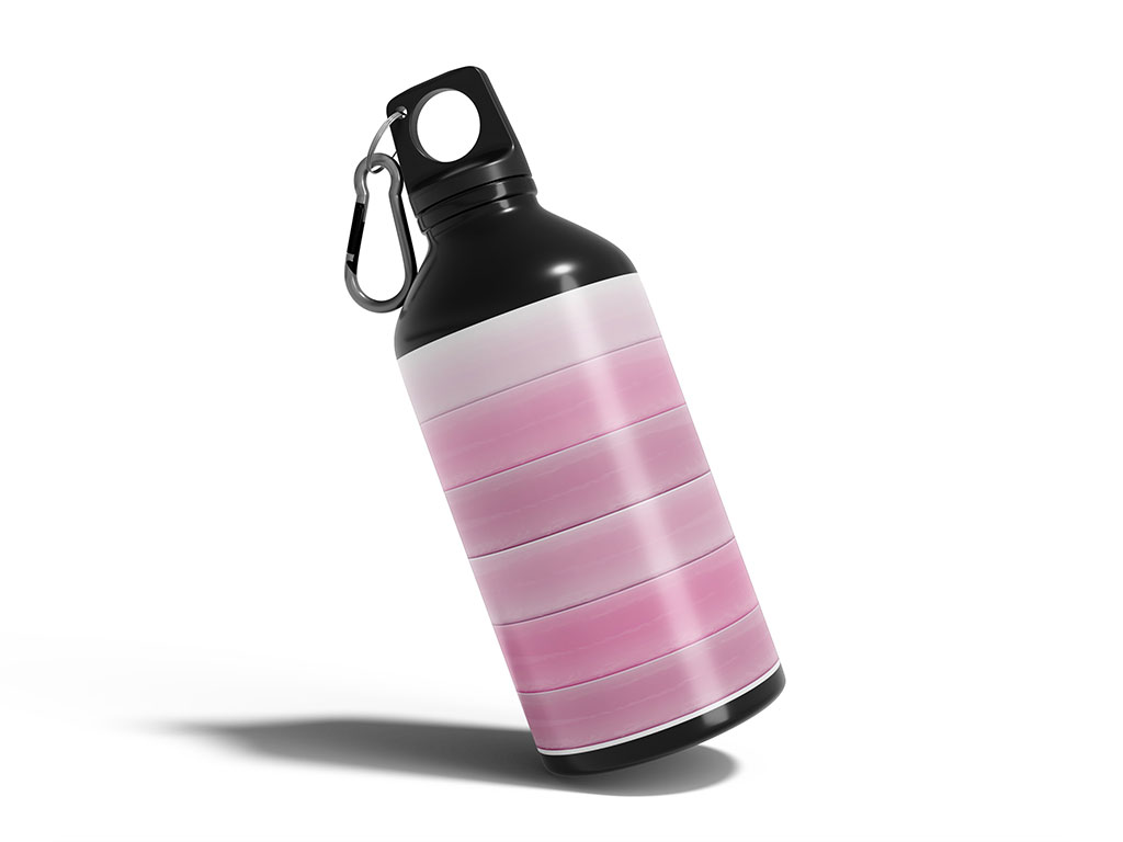 Blush Gradient  Water Bottle DIY Stickers