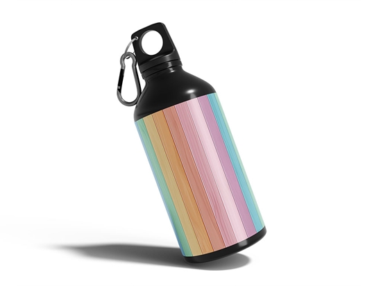 Soft Pastel  Water Bottle DIY Stickers