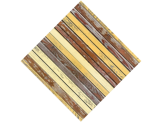 Distressed Gradient Wood Plank Vinyl Wrap Pattern