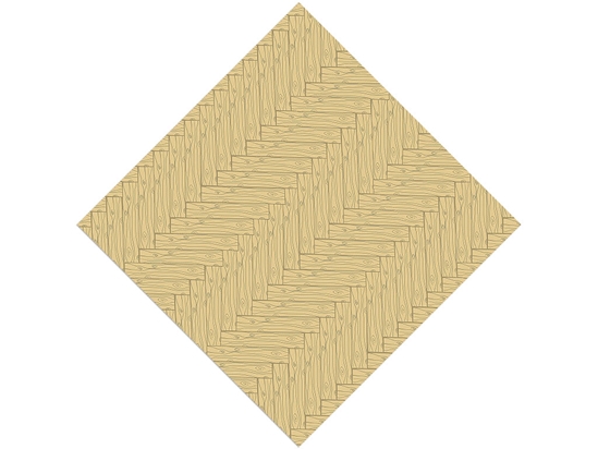 Pickled Oak Stain Wooden Parquet Vinyl Wrap Pattern