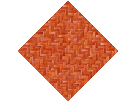 Sunset Stain Wooden Parquet Vinyl Wrap Pattern