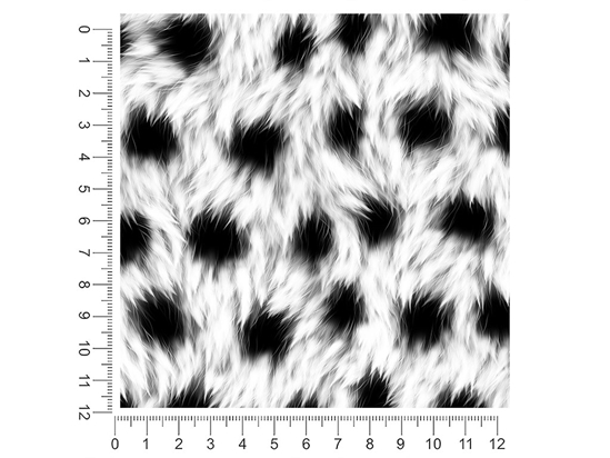 Abominable Panda Yeti Animal Print 1ft x 1ft Craft Sheets