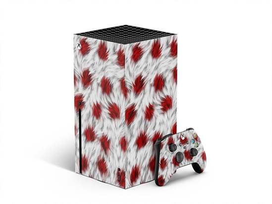 Cyber Blood Yeti Animal Print XBOX DIY Decal