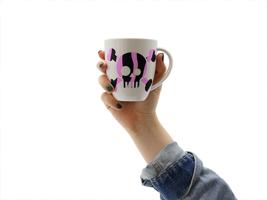 Pink Zebra Animal Print DIY Vinyl Decals