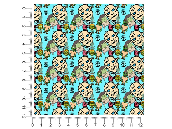 Fiendish Family Horror 1ft x 1ft Craft Sheets