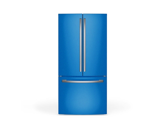 ORACAL 970RA Matte Metallic Azure Blue DIY Built-In Refrigerator Wraps