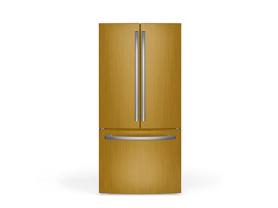 ORACAL 975 Brushed Aluminum Gold DIY Built-In Refrigerator Wraps