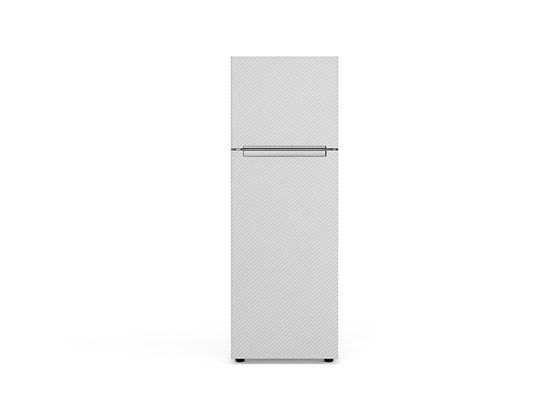 Rwraps 3D Carbon Fiber White DIY Refrigerator Wraps