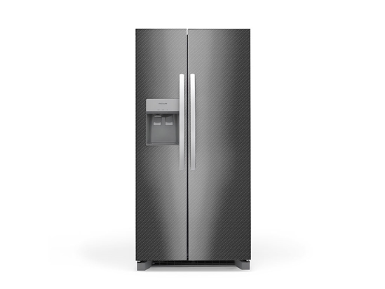 Rwraps 4D Carbon Fiber Gray Refrigerator Wraps